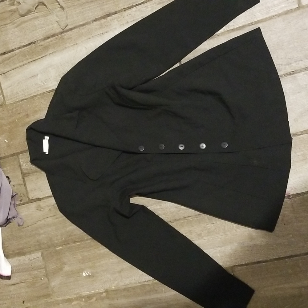 Variations ladies small black business jacket